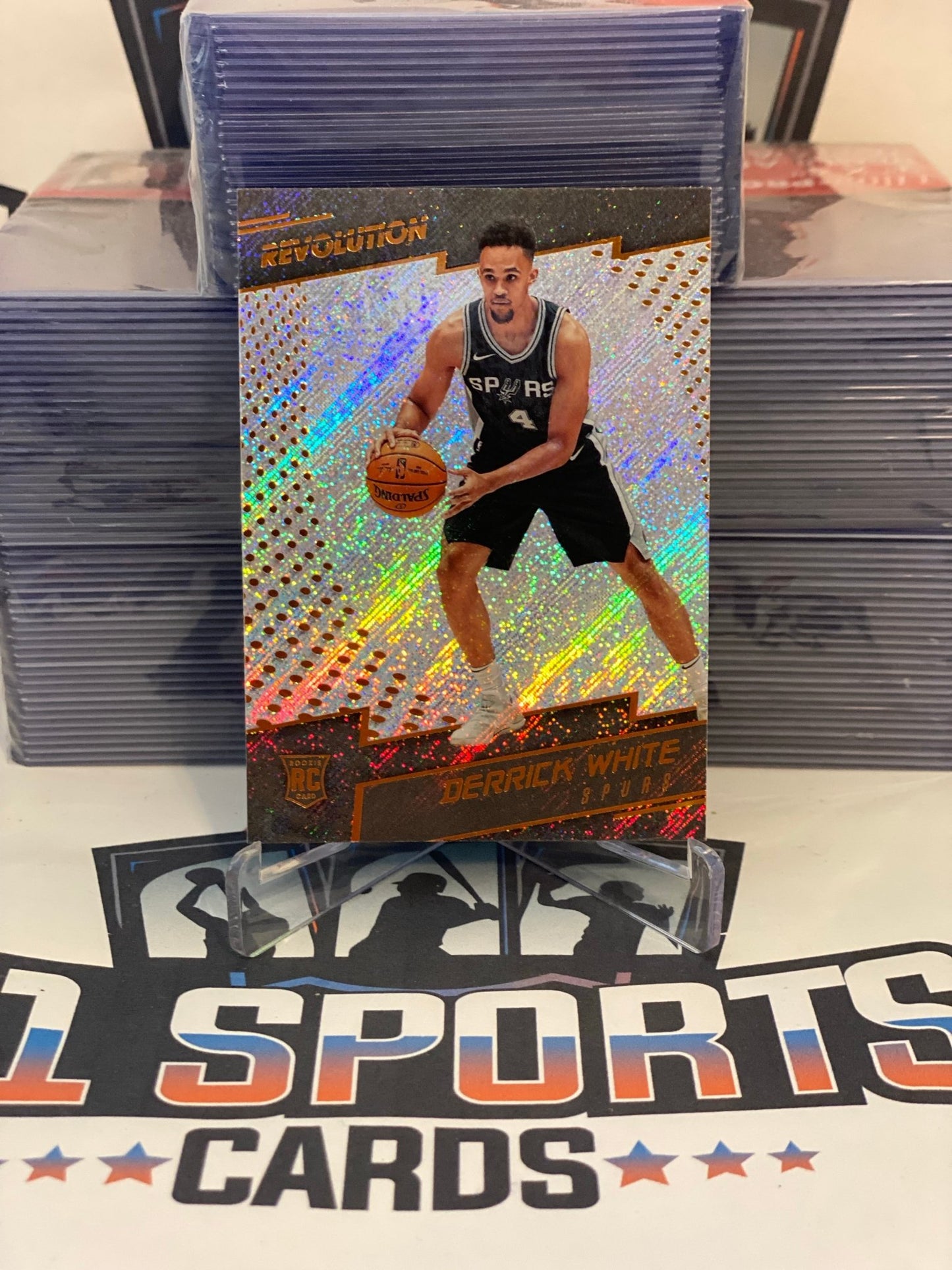 2017 Panini Revolution Derrick White Rookie #122