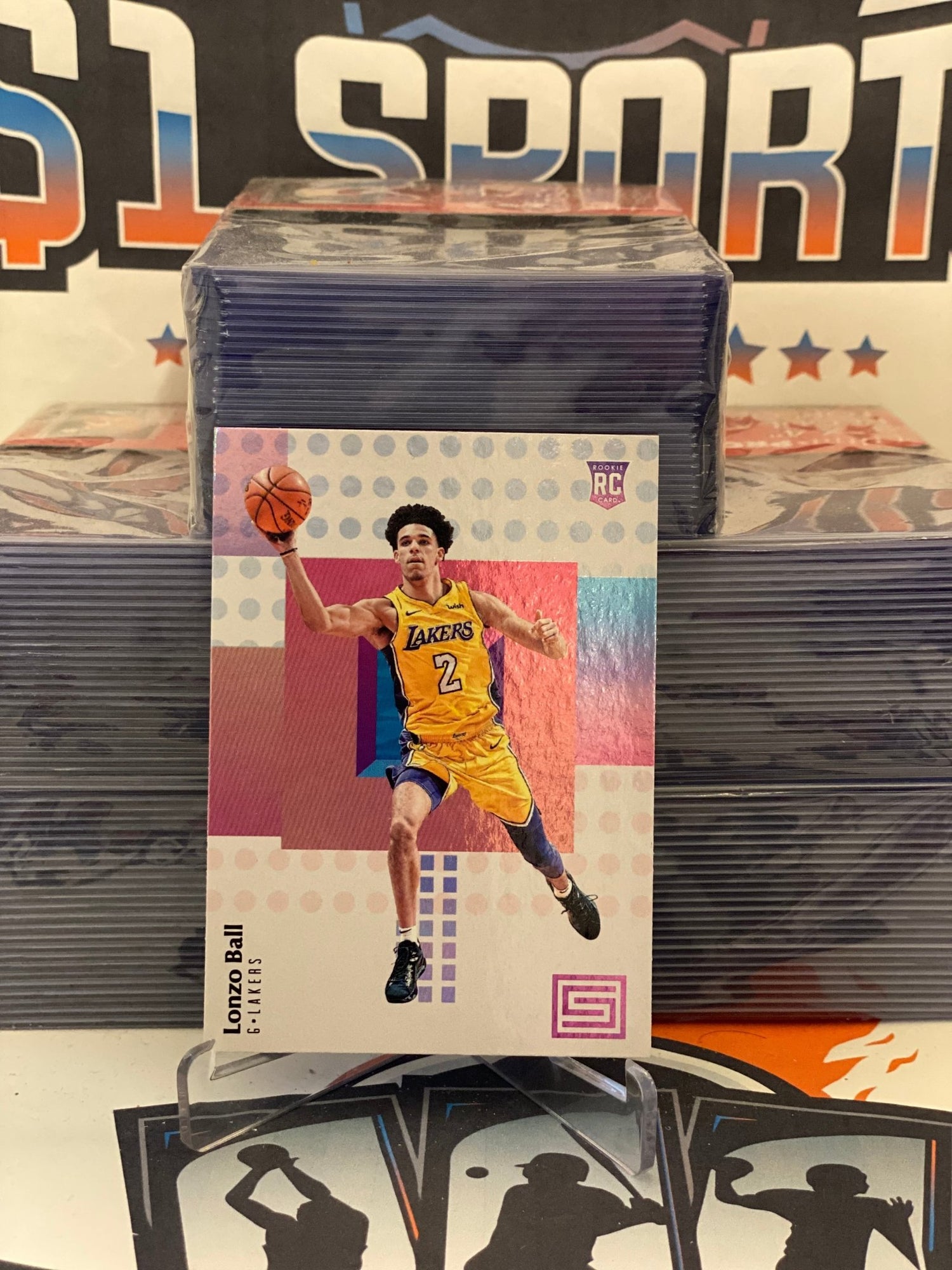 2017 Panini Status Lonzo Ball Rookie #18