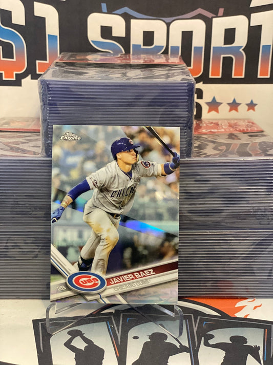 2017 Topps Chrome (Refractor) Javier Baez #114
