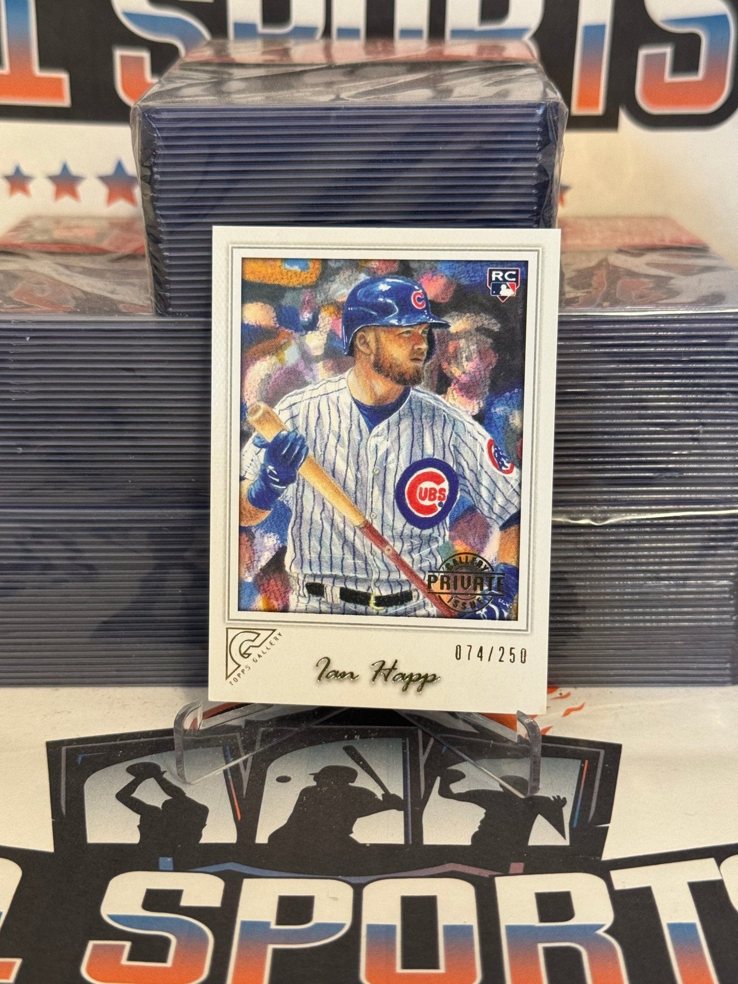 2017 Topps Gallery (Private Issue, 74/250) Ian Happ Rookie #93