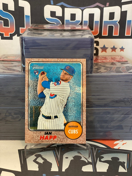 2017 Topps Heritage (Chrome 375/999) Ian Happ Rookie #660