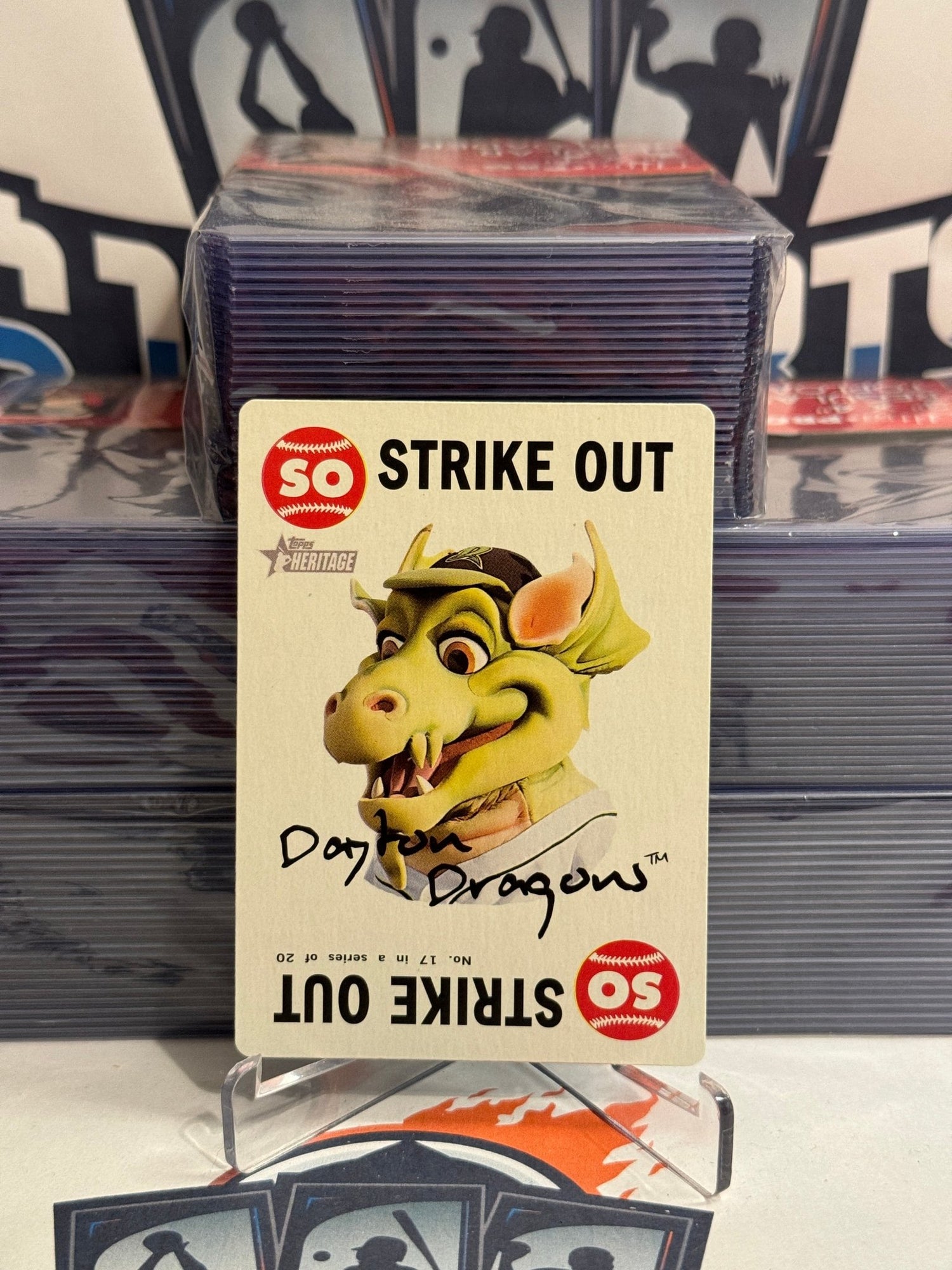 2017 Topps Heritage Minor League (Mascot) Heater #17