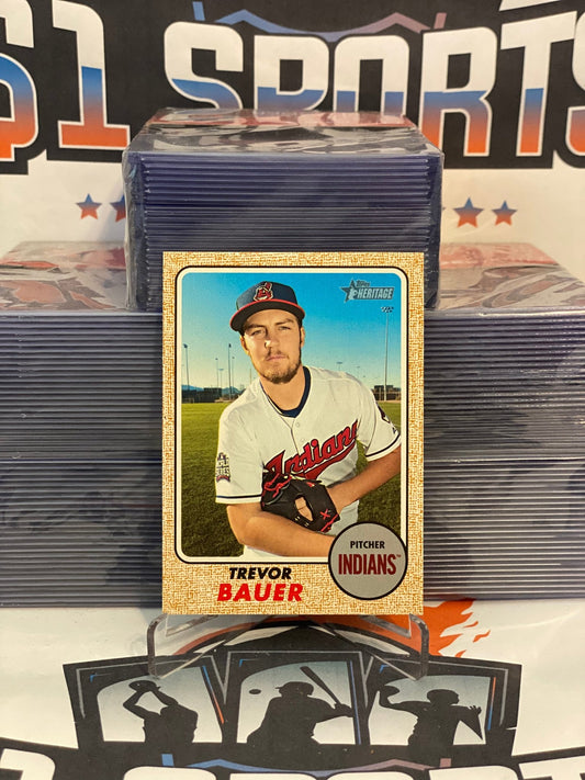 2017 Topps Heritage (Short Print) Trevor Bauer #715