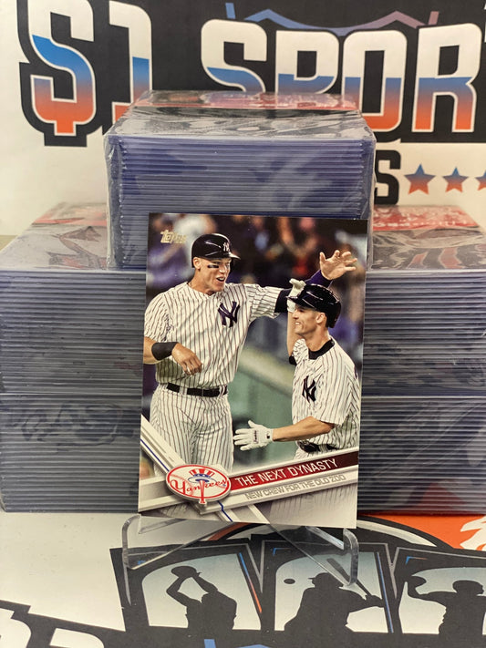 2017 Topps Update (Next Dynasty) Aaron Judge Rookie #US148