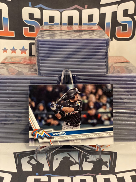 2017 Topps Update (Return to Seattle) Ichiro Suzuki #US80