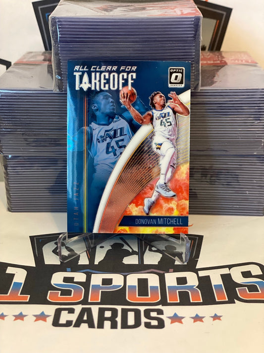 2018-19 Donruss Optic (All Clear For Takeoff) Donovan Mitchell #12
