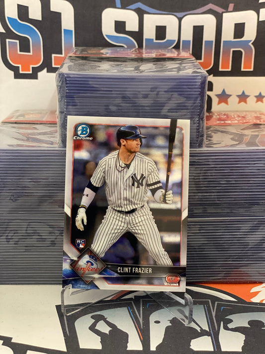 2018 Bowman Chrome Clint Frazier Rookie #21