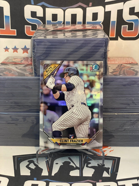 2018 Bowman Chrome (Rookie of the Year Favorites) Clint Frazier #ROYF-CF