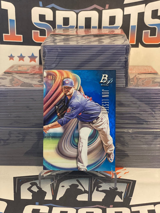 2018 Bowman Platinum (Blue 63/150) Jon Lester #3