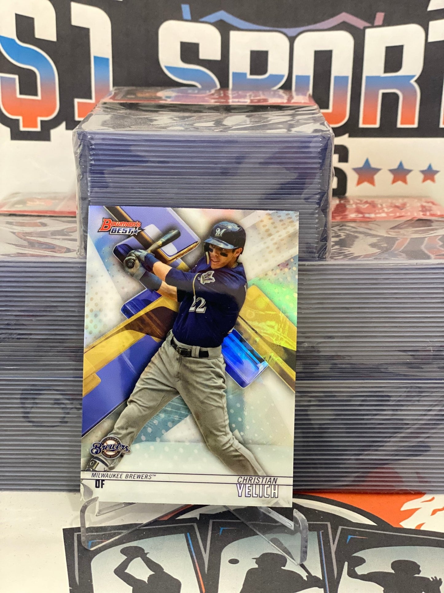 2018 Bowman's Best (Refractor) Christian Yelich #67