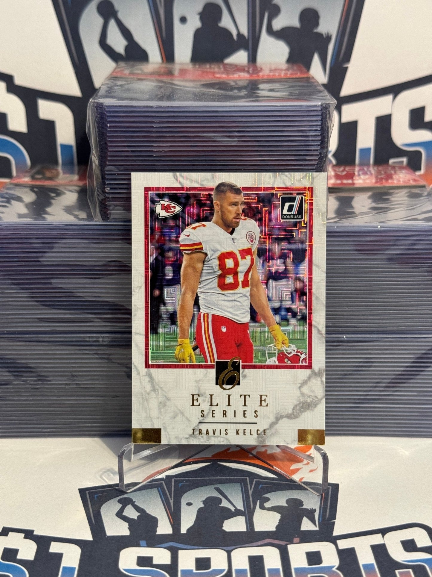 2018 Donruss (Elite Series) Travis Kelce #ES-26