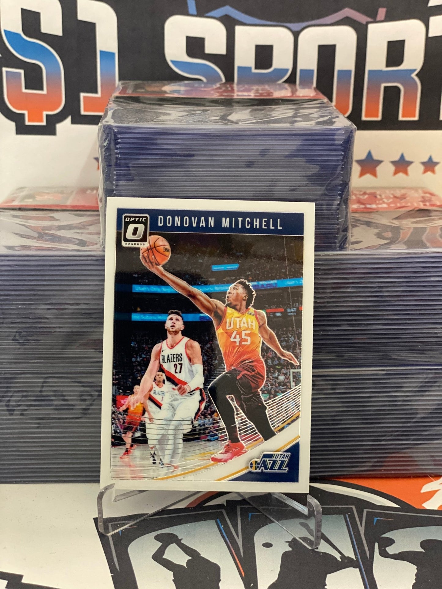 2018 Donruss Optic (2nd Year) Donovan Mitchell #63