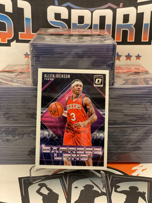 2018 Donruss Optic (Express Lane) Allen Iverson #12