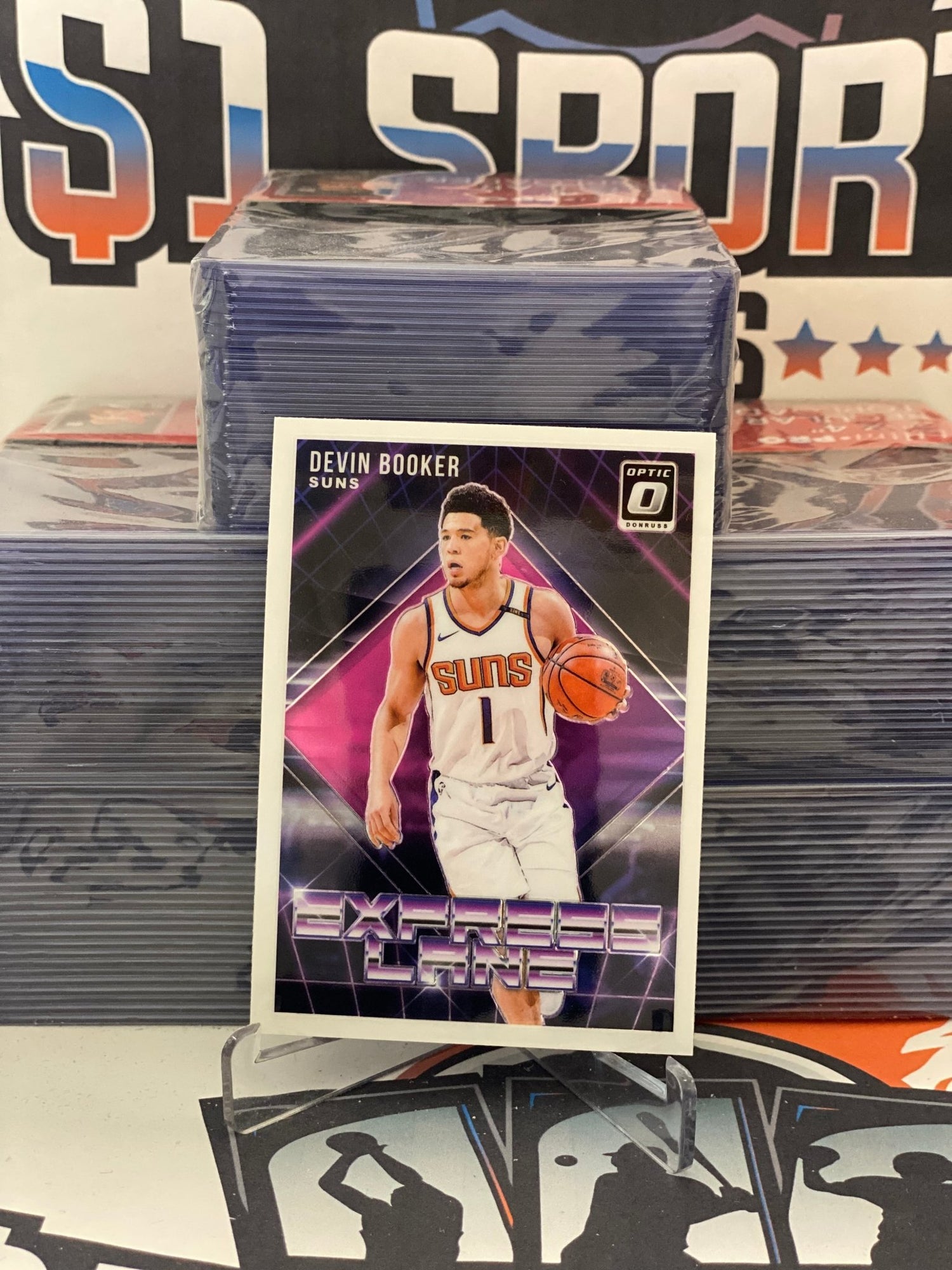 2018 Donruss Optic (Express Lane) Devin Booker #17