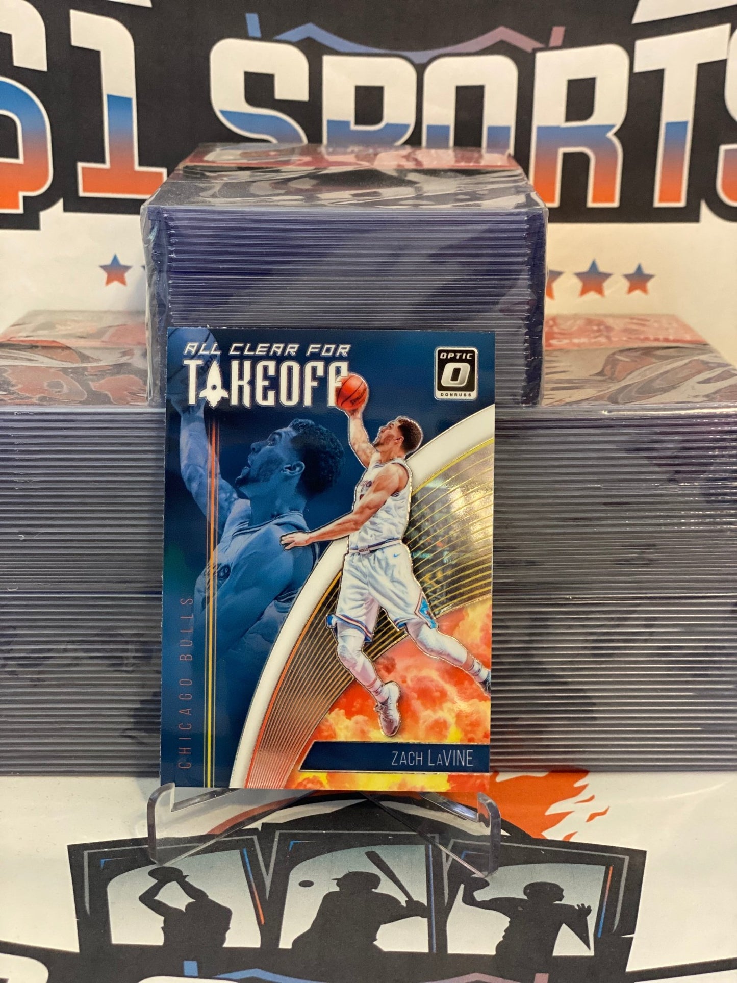 2018 Donruss Optic (Express Lane) Zach LaVine #5