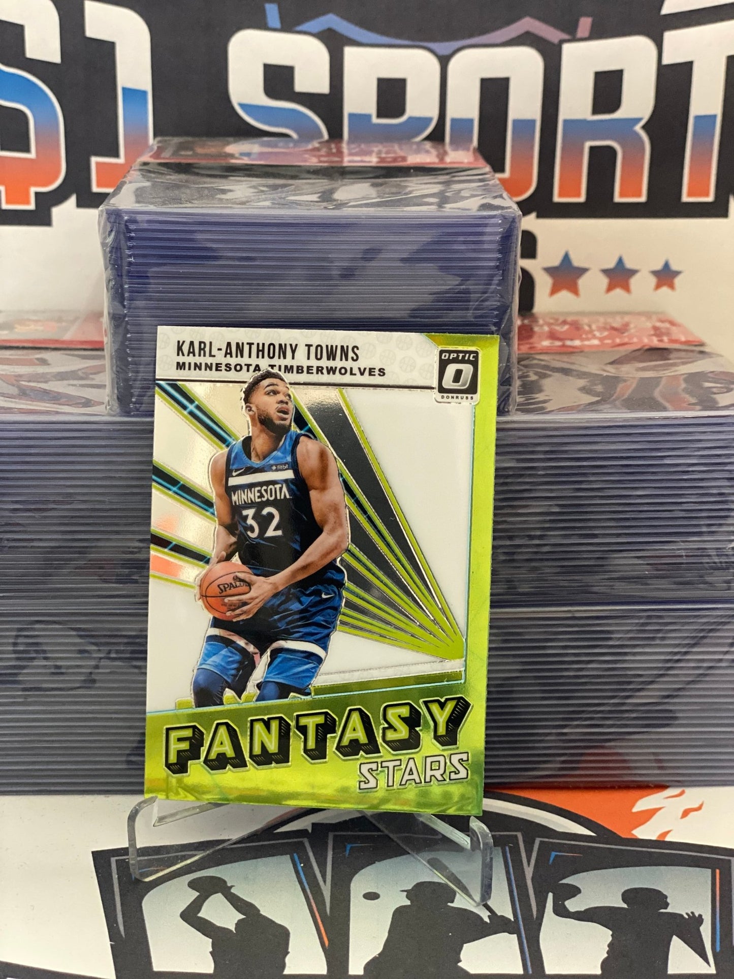 2018 Donruss Optic (Fantasy Stars) Karl-Anthony Towns #4