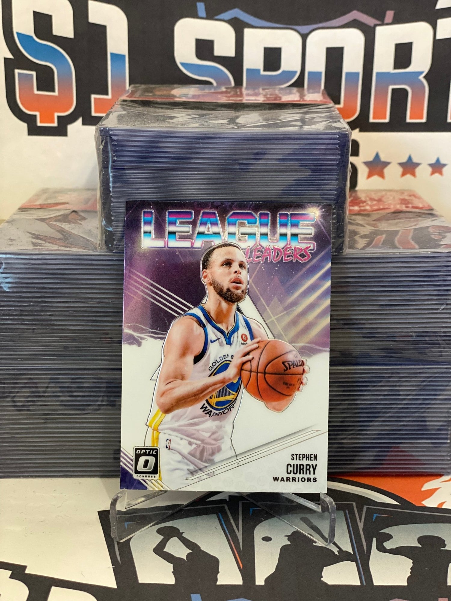 2018 Donruss Optic (League Leaders) Stephen Curry #8