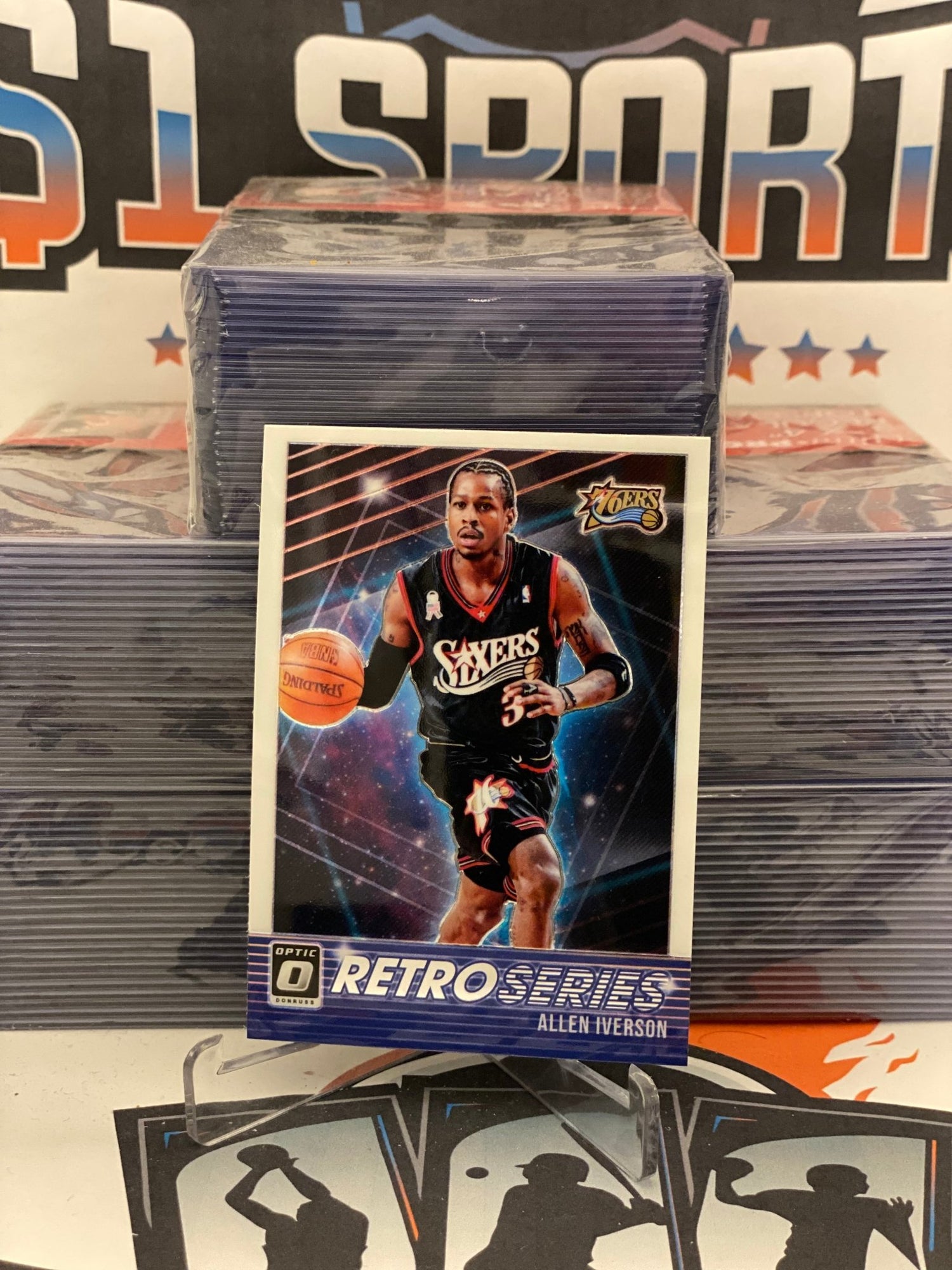 2018 Donruss Optic (Retro Series) Allen Iverson #5