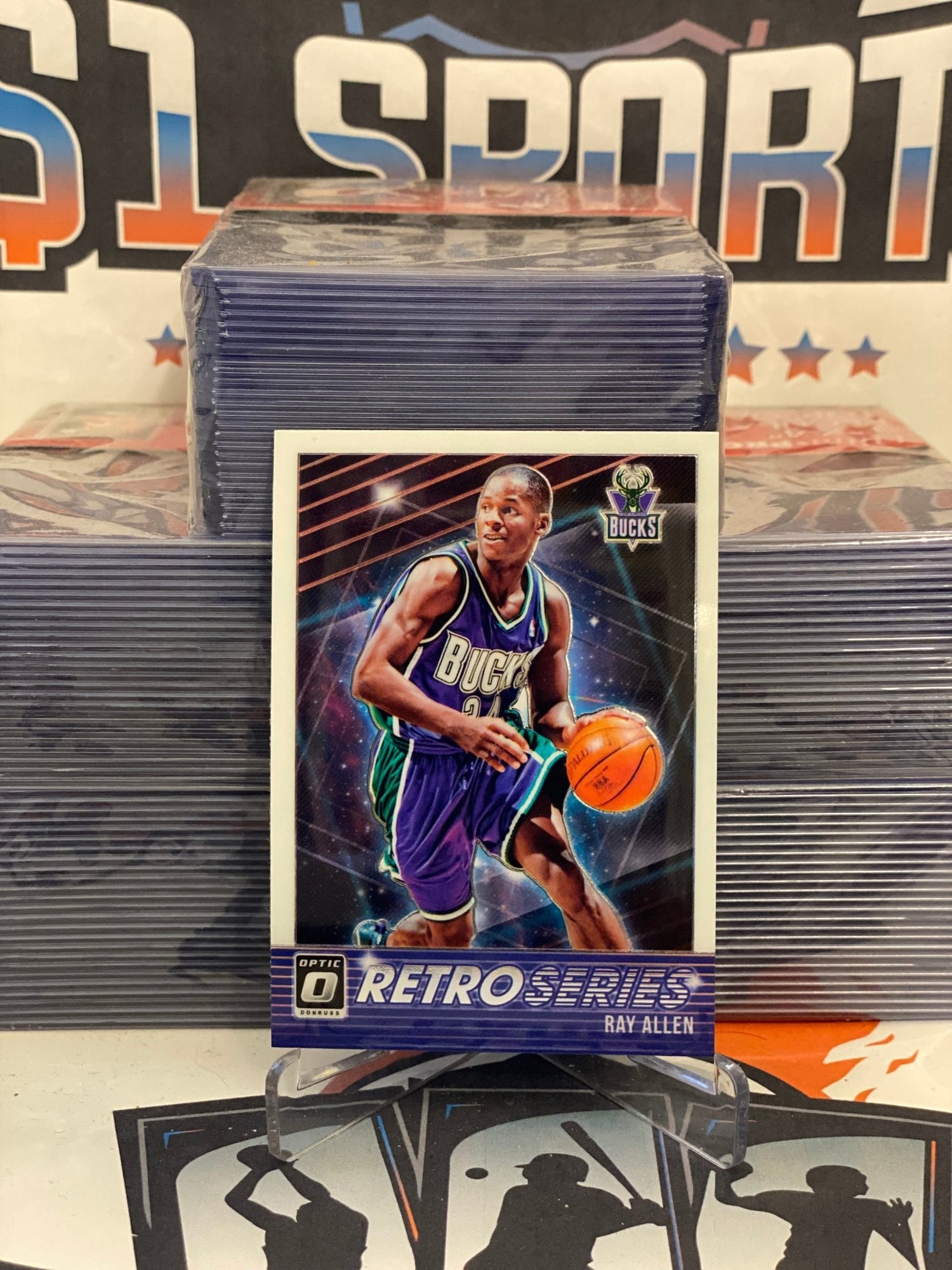 2018 Donruss Optic (Retro Series) Ray Allen #9