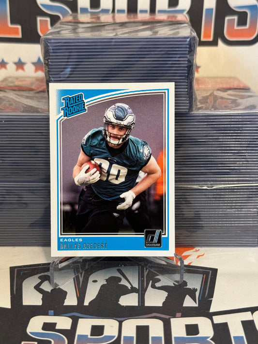 2018 Donruss (Rated Rookie) Dallas Goedert #347