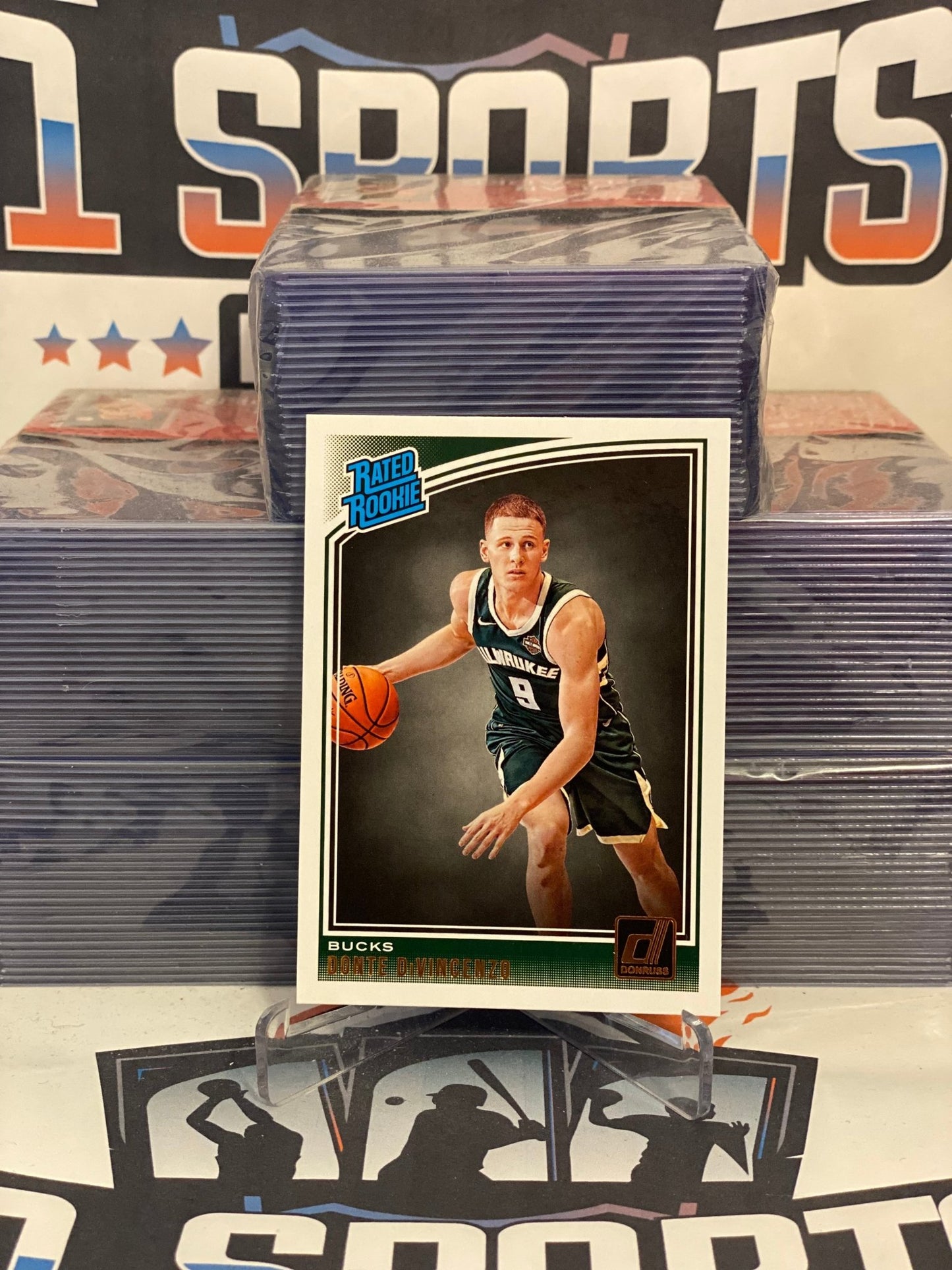 2018 Donruss (Rated Rookie) Donte DiVincenzo #164