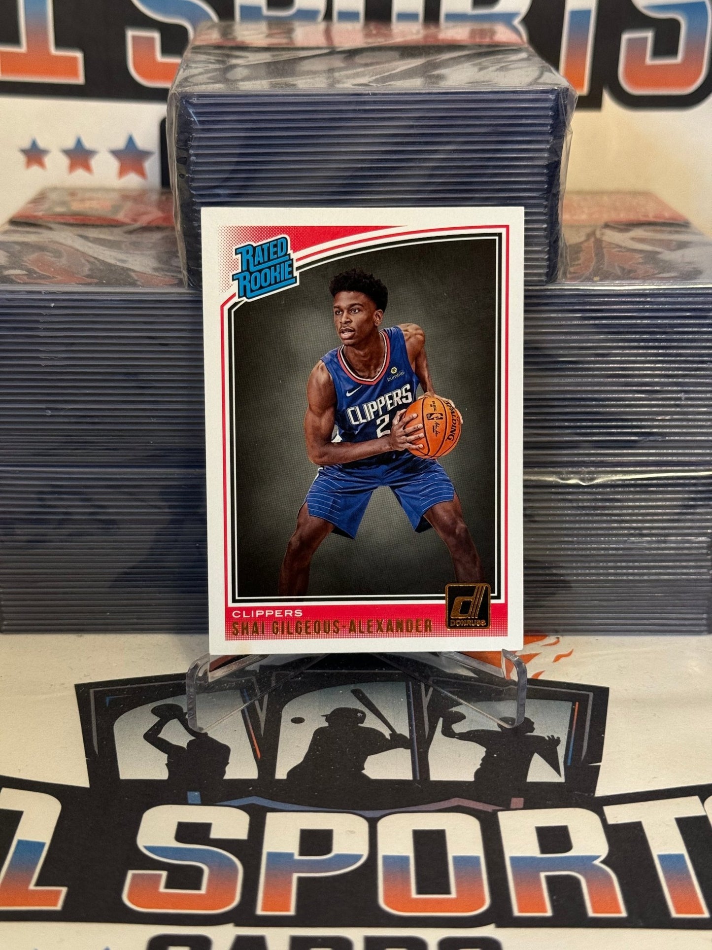2018 Donruss (Rated Rookie) Shai Gilgeous-Alexander Rookie #162