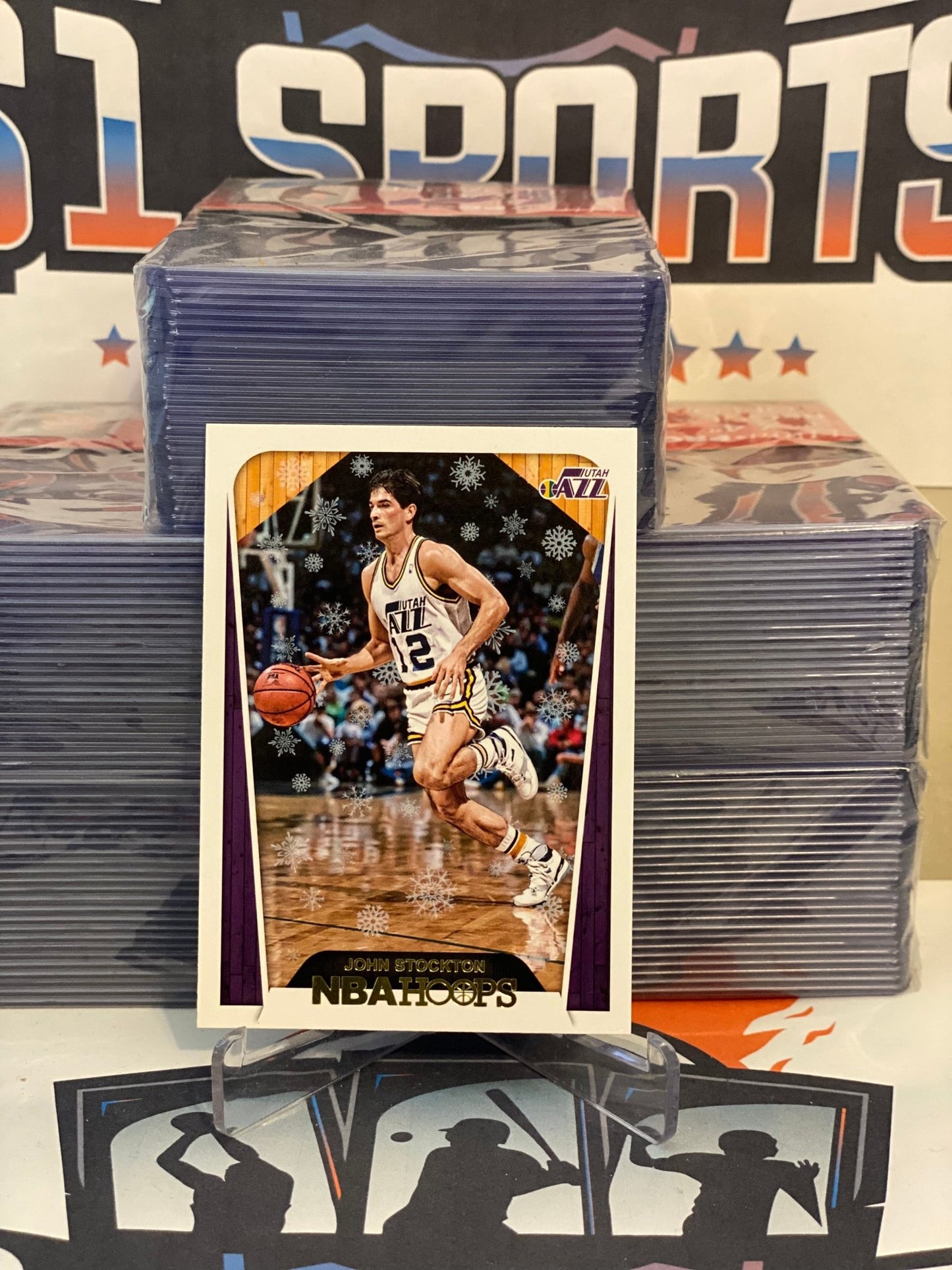 2018 NBA Hoops (Winter) John Stockton #295