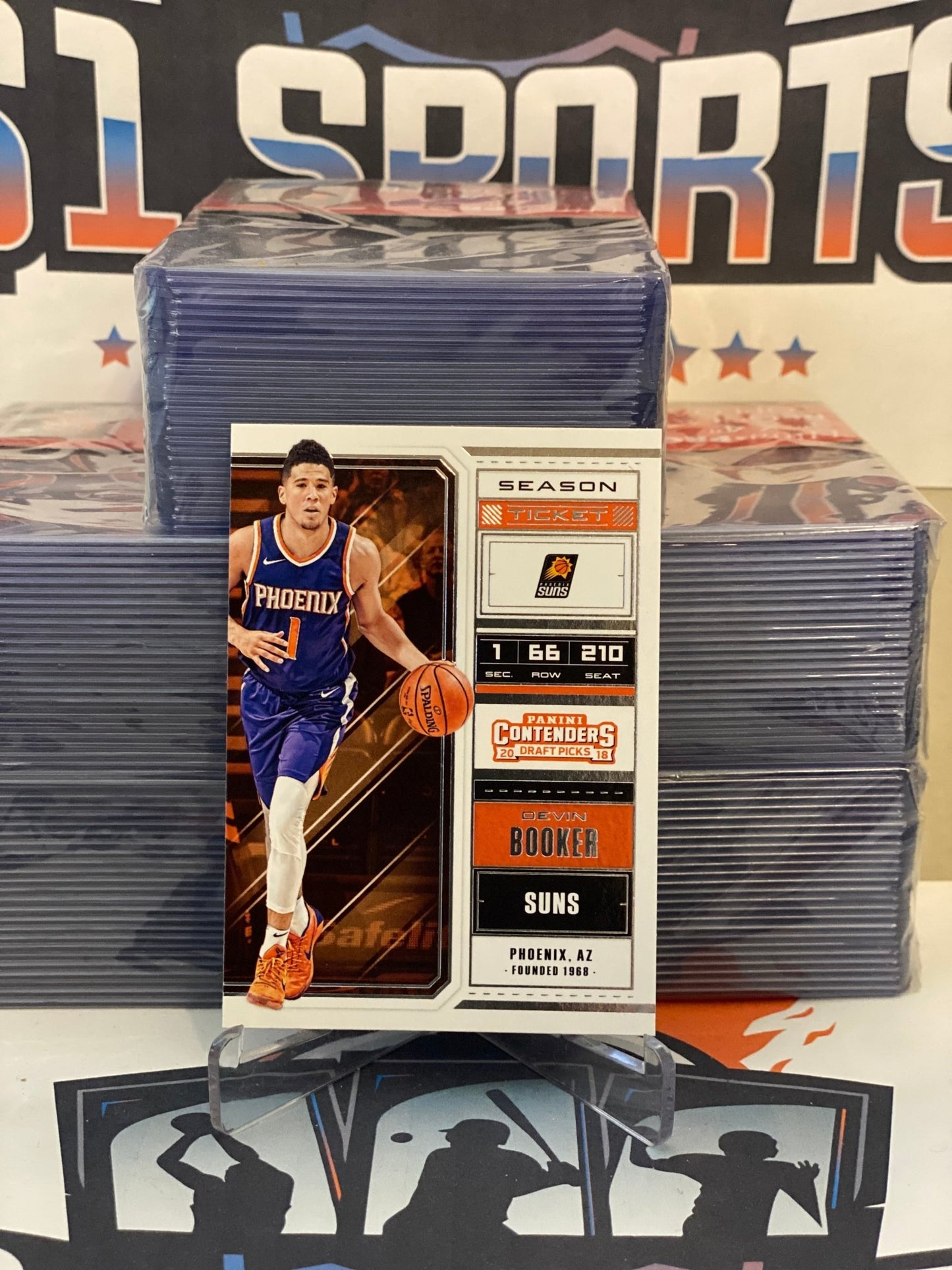 2018 Panini Contenders (Season Ticket) Devin Booker #13