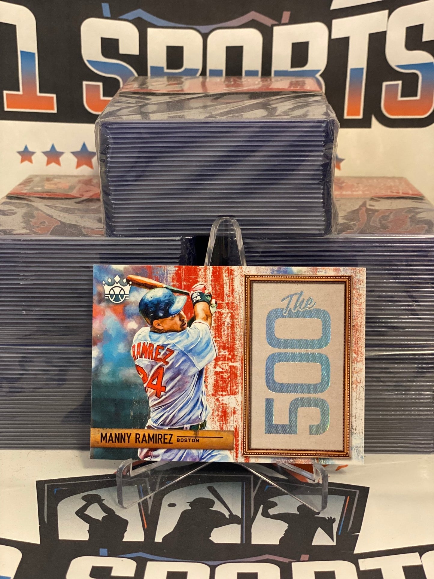 2018 Panini Diamond Kings (The 500) Manny Ramirez #500-MR