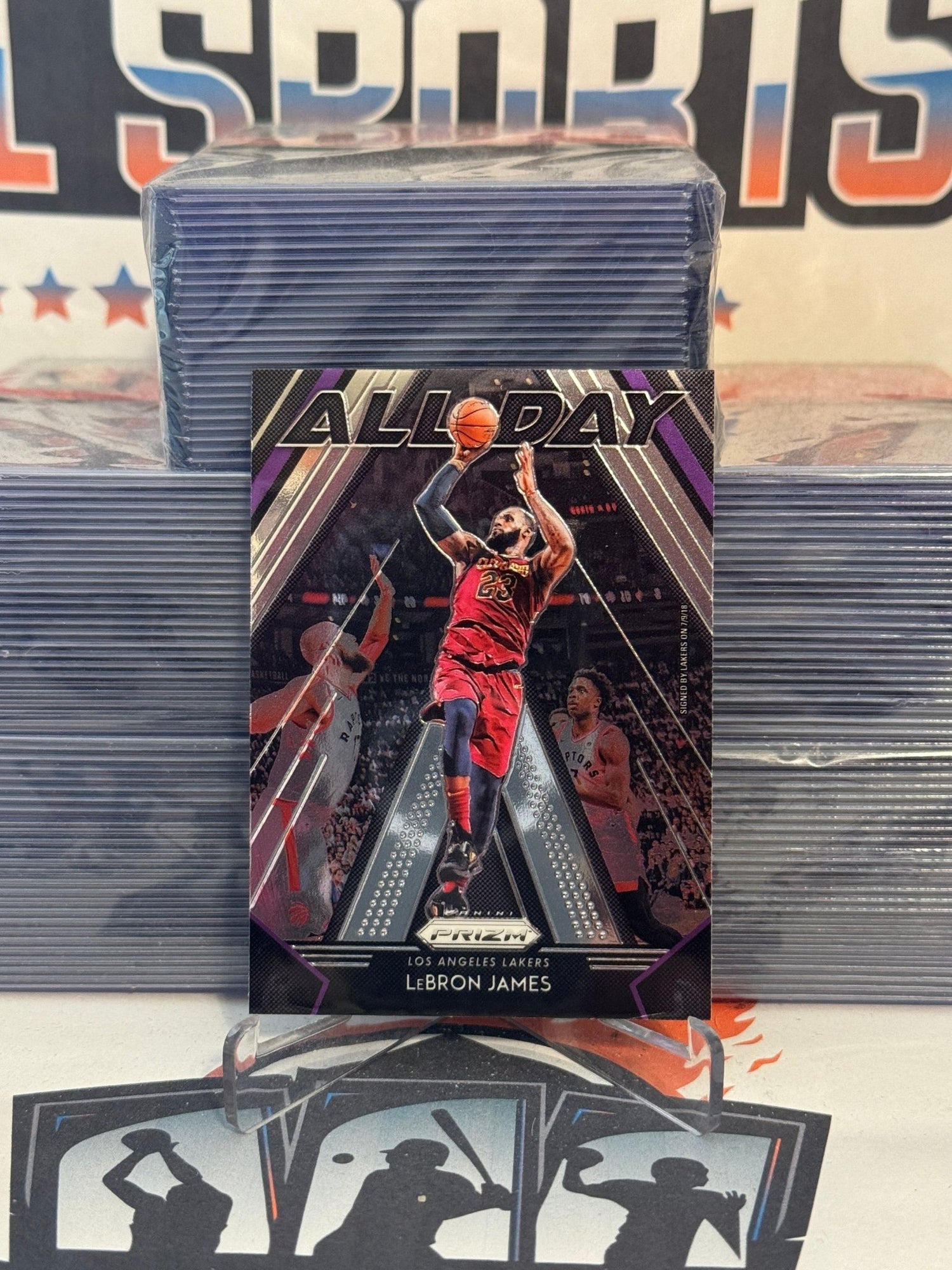 2018 Panini Prizm (All Day) LeBron James #10