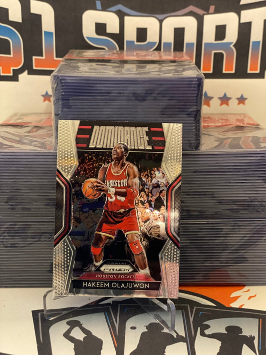 2018 Panini Prizm (Dominance) Hakeem Olajuwon #22