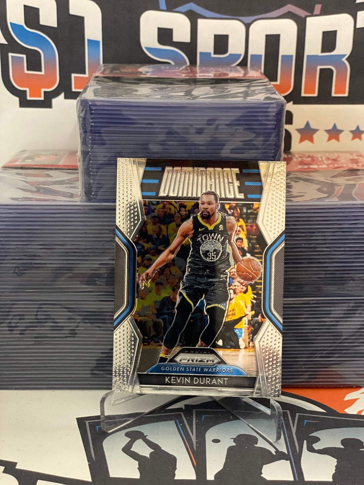 2018 Panini Prizm (Dominance) Kevin Durant #9