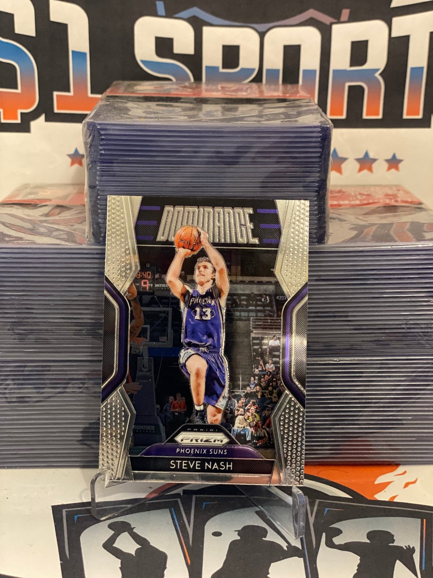 2018 Panini Prizm (Dominance) Steve Nash #11