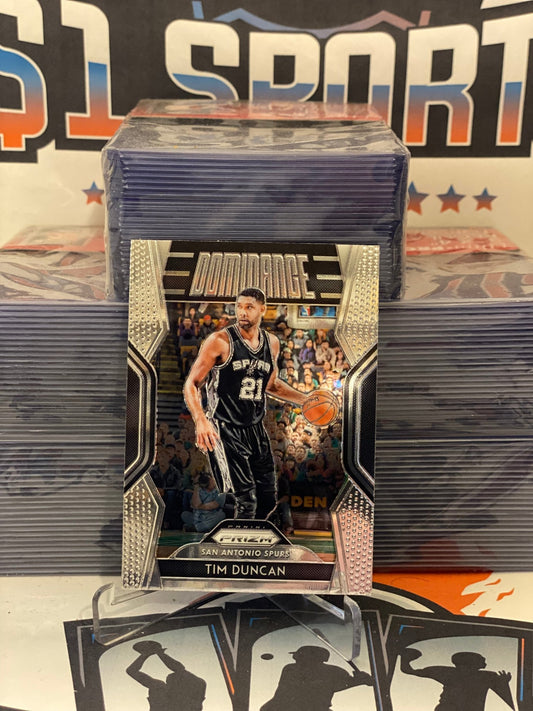 2018 Panini Prizm (Dominance) Tim Duncan #27