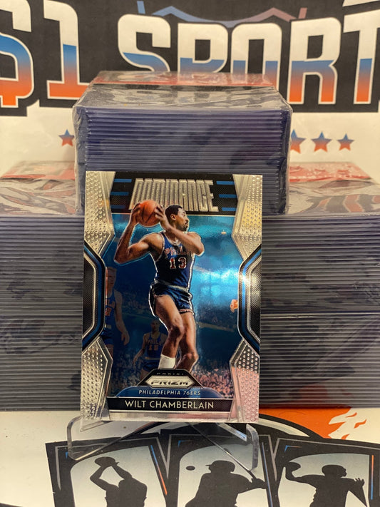2018 Panini Prizm (Dominance) Wilt Chamberlain #26