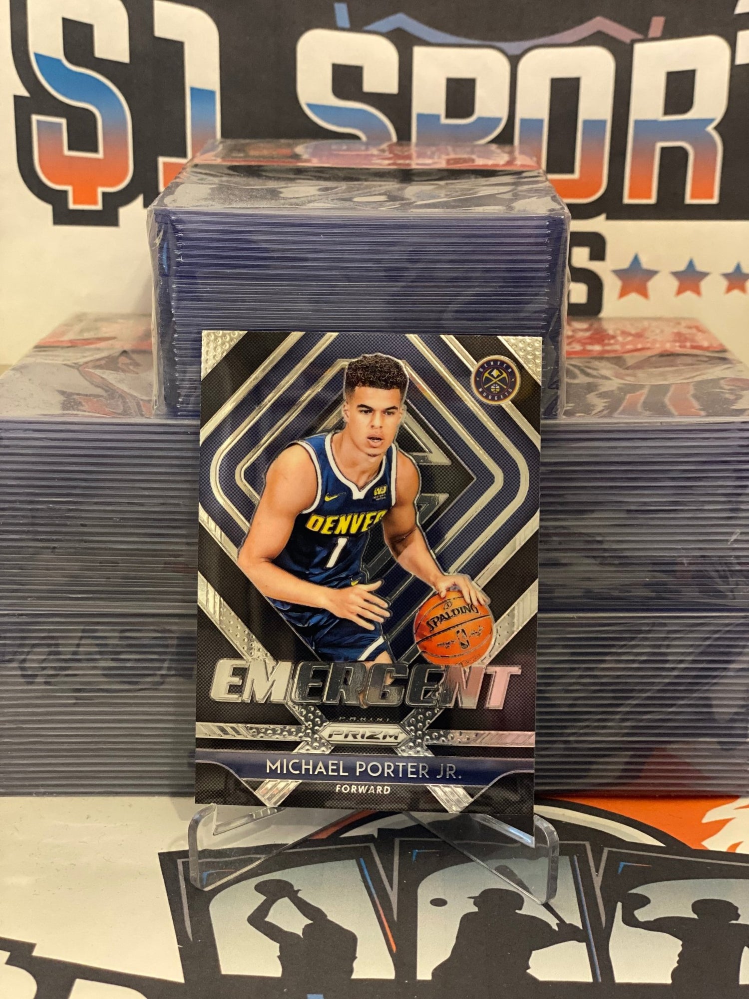 2018 Panini Prizm (Emergent) Michael Porter Jr. Rookie #14