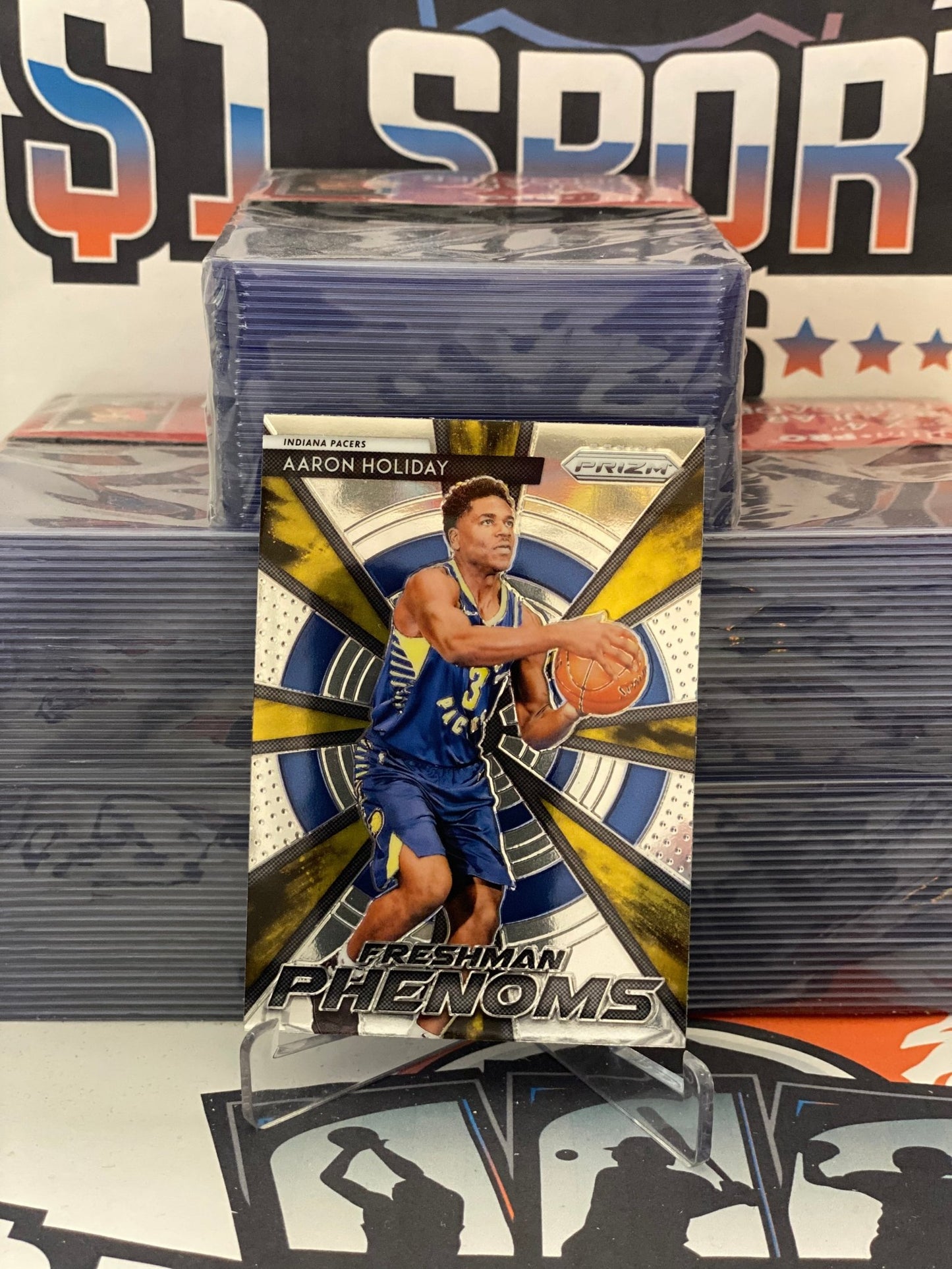 2018 Panini Prizm (Freshman Phenoms) Aaron Holiday Rookie #23