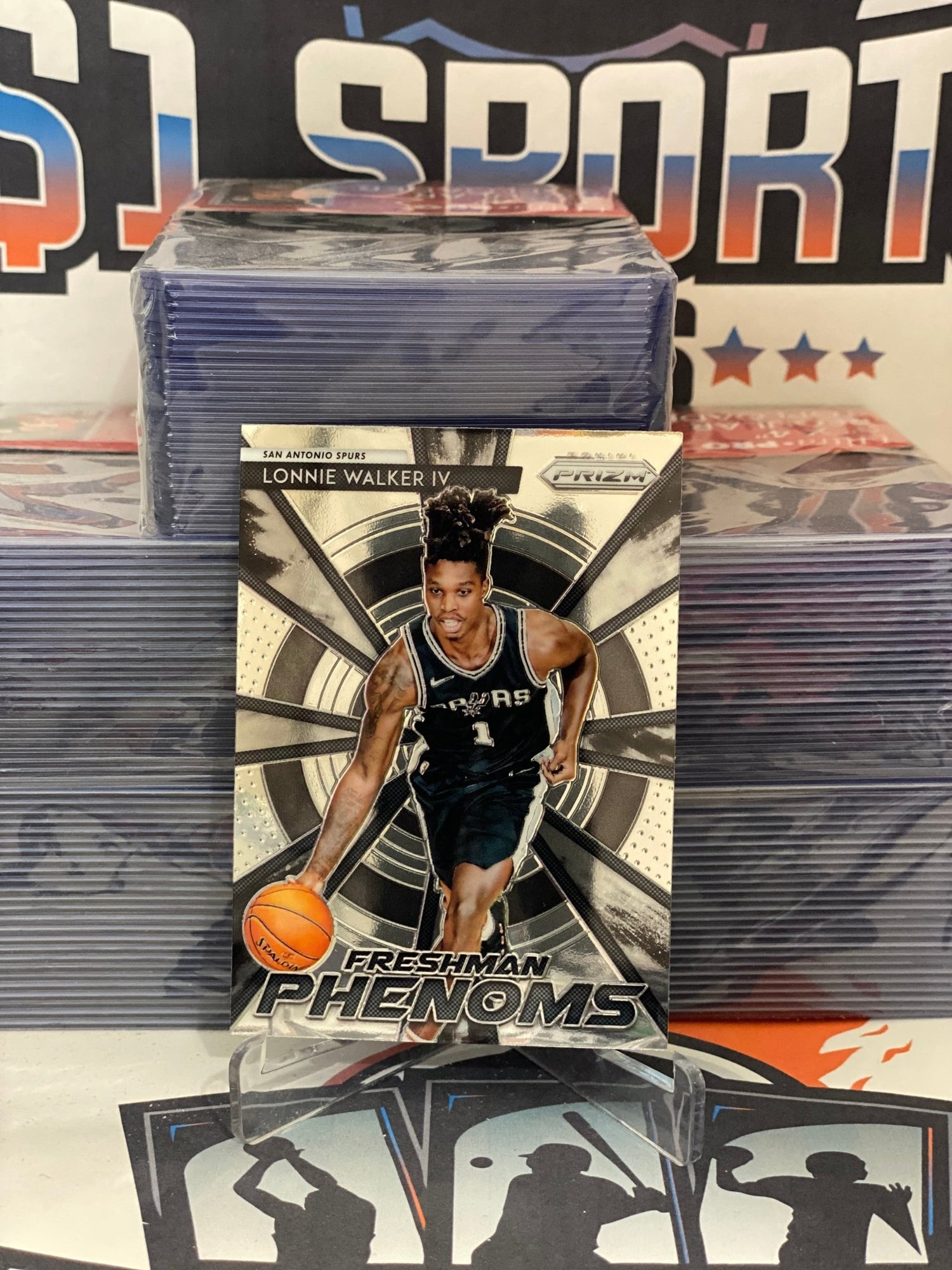 2018 Panini Prizm (Freshman Phenoms) Lonnie Walker IV Rookie #8