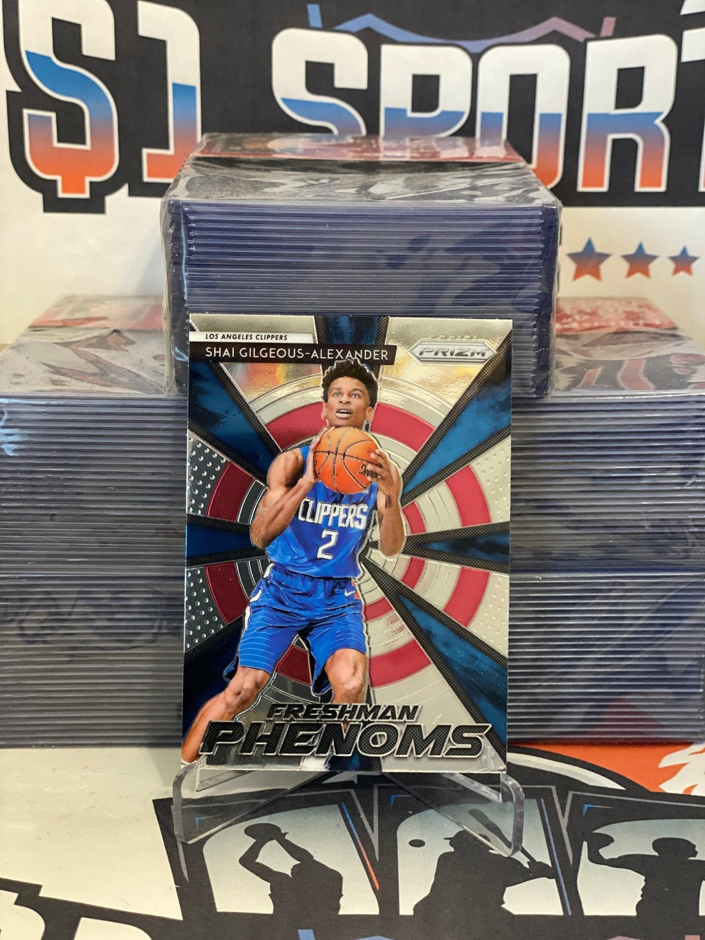 2018 Panini Prizm (Freshman Phenoms) Shai Gilgeous-Alexander Rookie #15