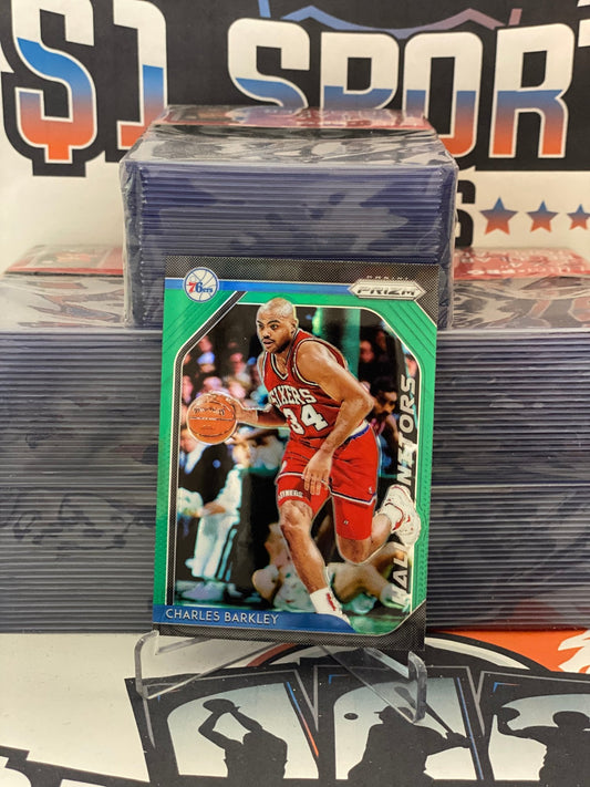 2018 Panini Prizm (Green Prizm, Hall Monitors) Charles Barkley #3