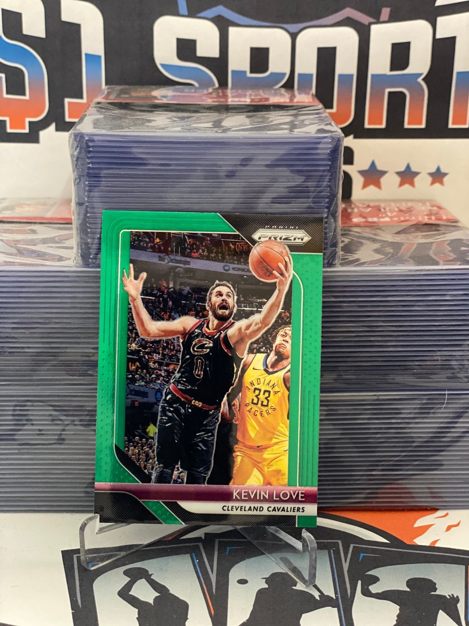 2018 Panini Prizm (Green Prizm) Kevin Love #230