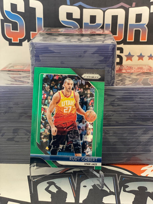 2018 Panini Prizm (Green Prizm) Rudy Gobert #193