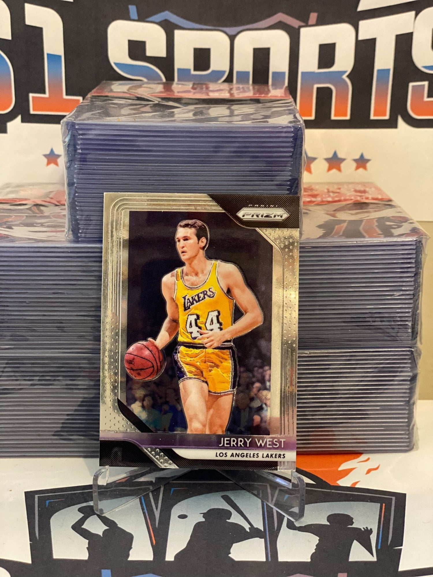 2018 Panini Prizm Jerry West #145