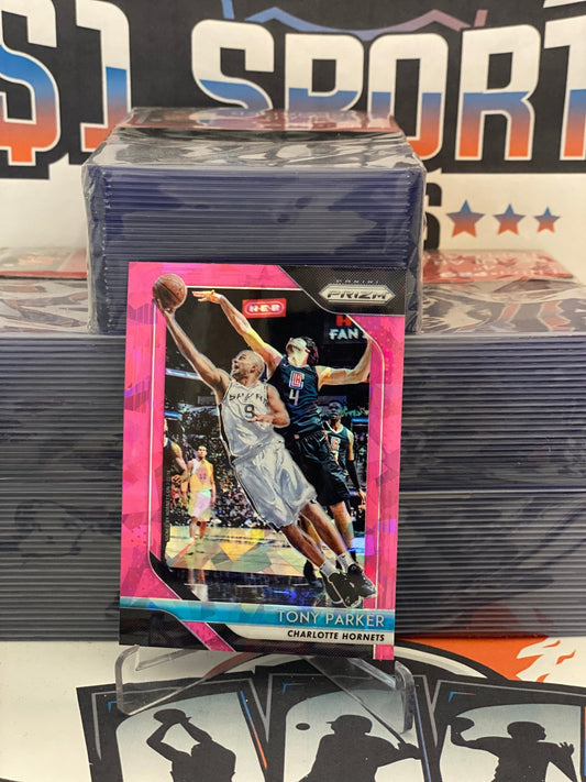 2018 Panini Prizm (Pink Ice Prizm) Tony Parker #10