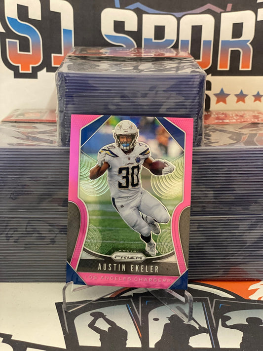 2018 Panini Prizm (Pink Prizm) Austin Ekeler #222