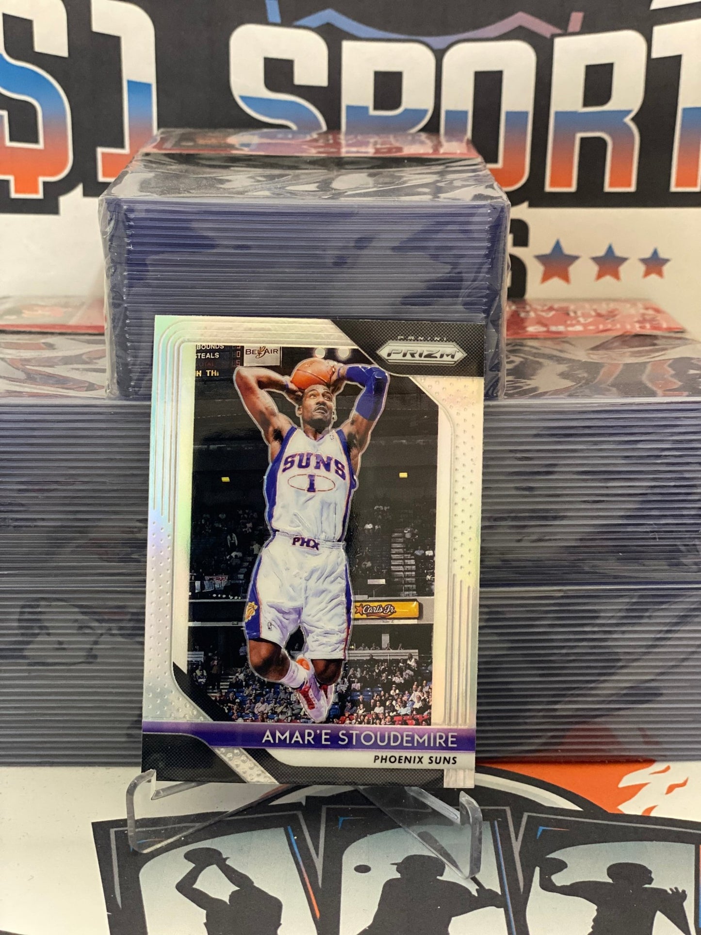 2018 Panini Prizm (Silver Prizm) Amar'e Stoudemire #295