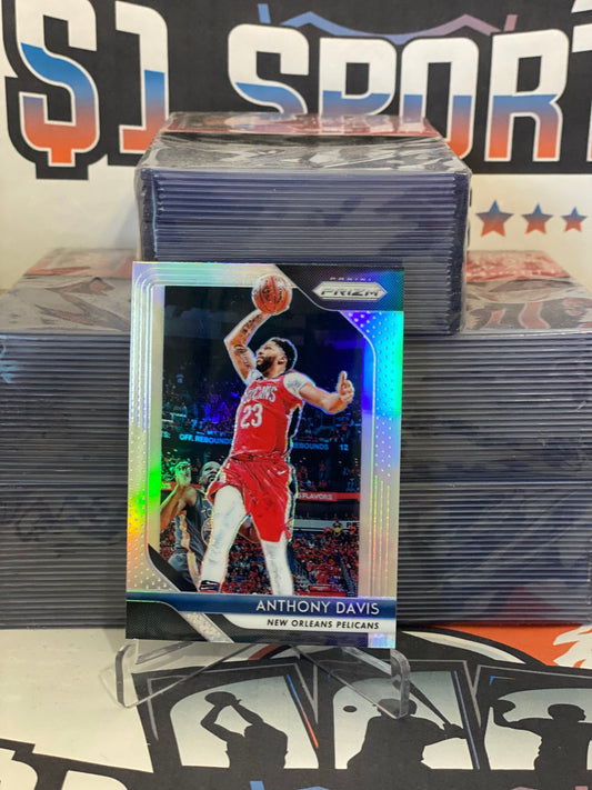 2018 Panini Prizm (Silver Prizm) Anthony Davis #177