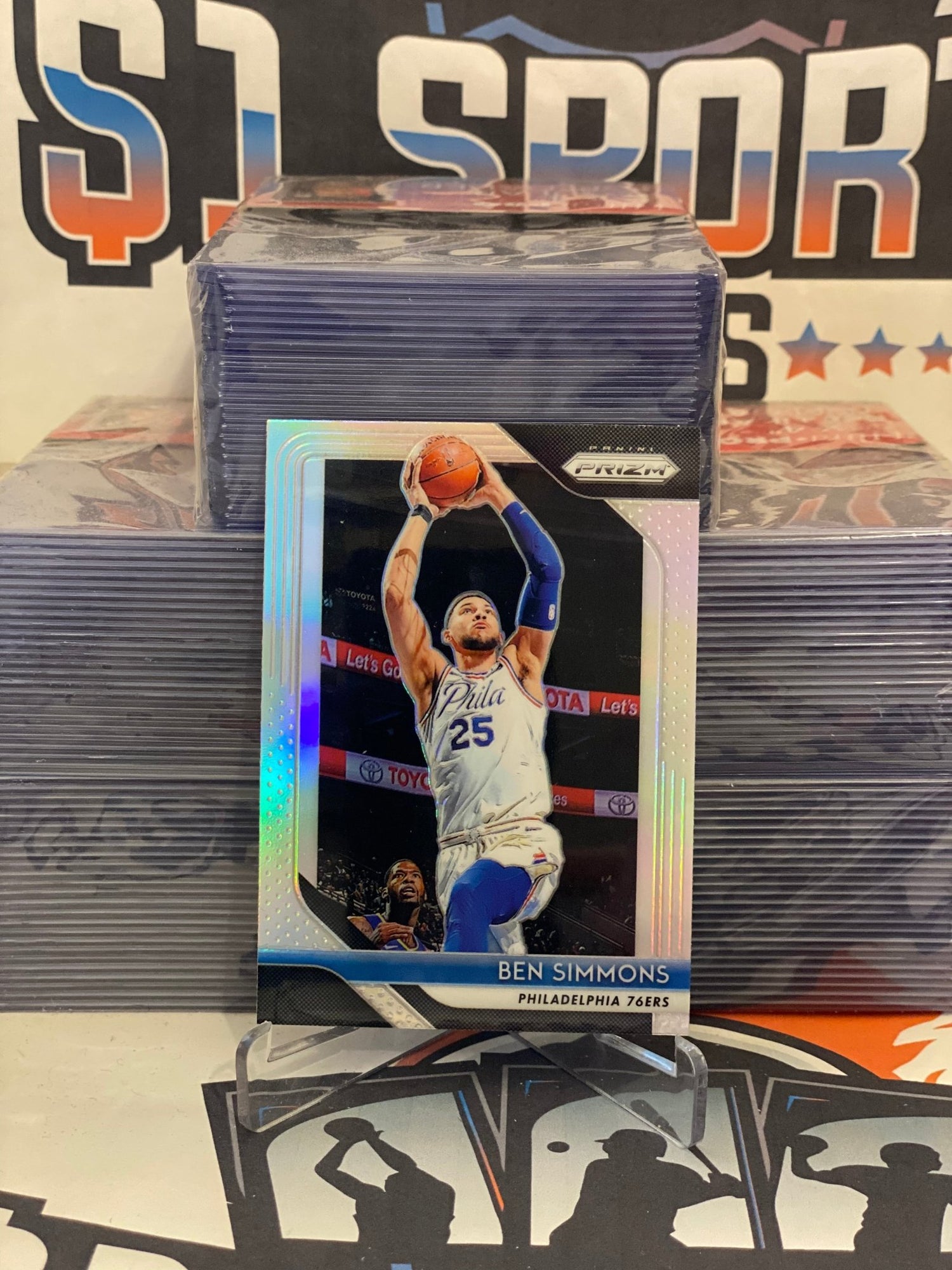 2018 Panini Prizm (Silver Prizm) Ben Simmons #219