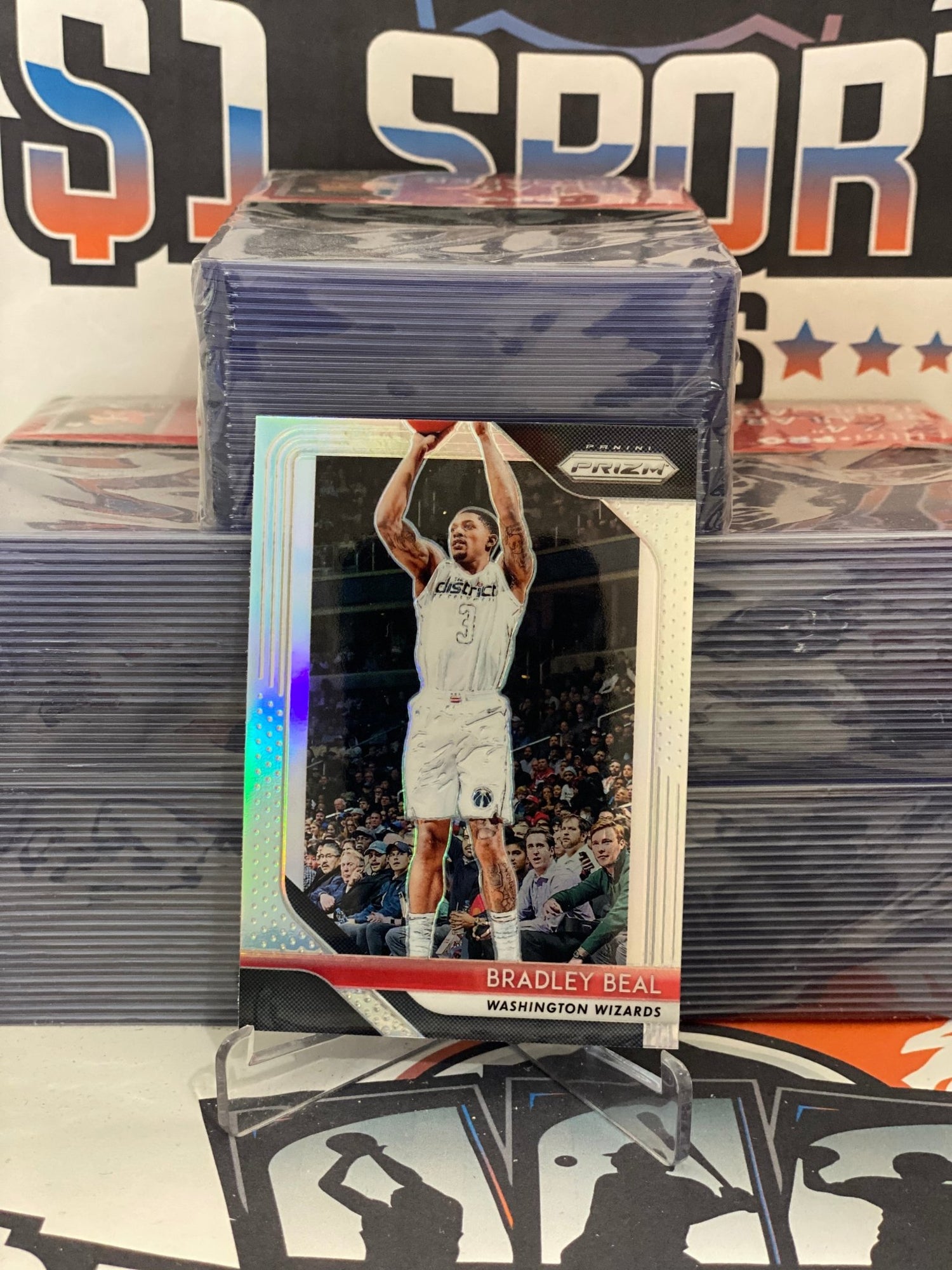 2018 Panini Prizm (Silver Prizm) Bradley Beal #233