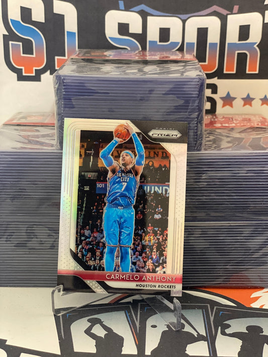 2018 Panini Prizm (Silver Prizm) Carmelo Anthony #59
